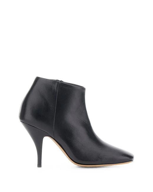 Jude Black Credo Pointed-Toe Ankle Boots