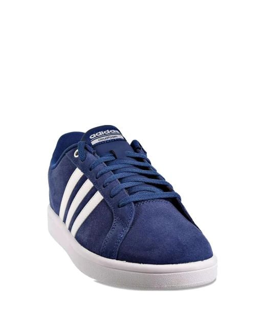 Adidas Blue Cloudfoam Advantage Sneakers for men