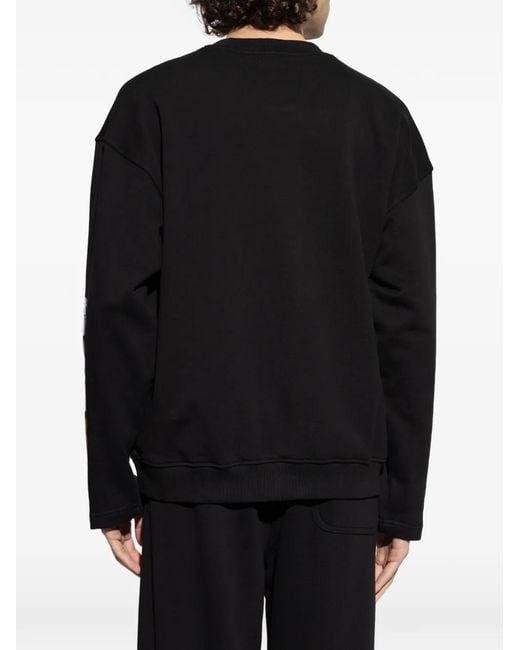 DIESEL Black Sweatshirt-Boxt-Nc-Div for men