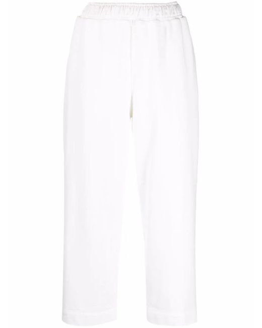 Proenza Schouler White Straight-Leg Track Pants