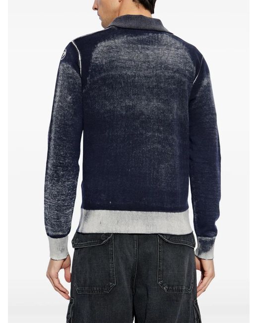 DIESEL Blue K-Lorenzo Polo Shirt for men