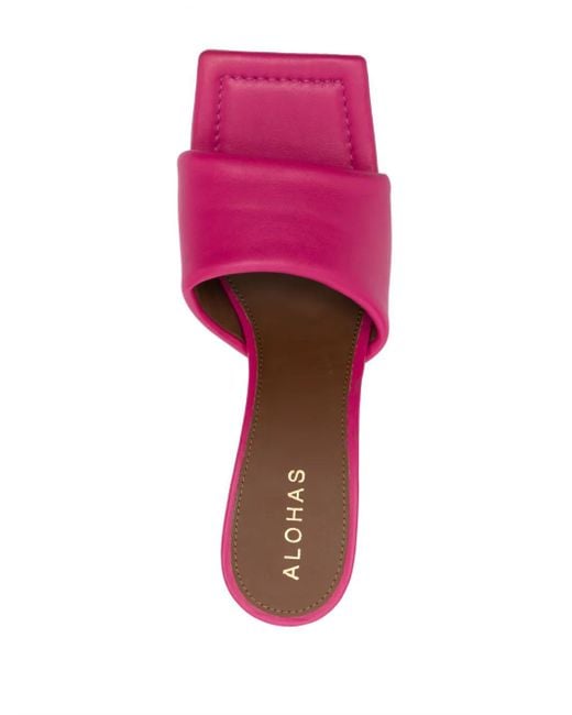 Alohas Pink Puffy Sandals
