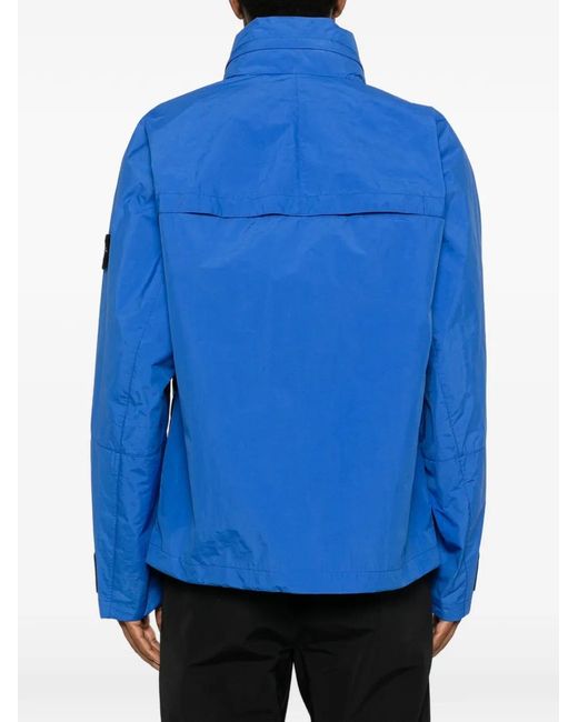 Stone Island Blue Capospalla for men