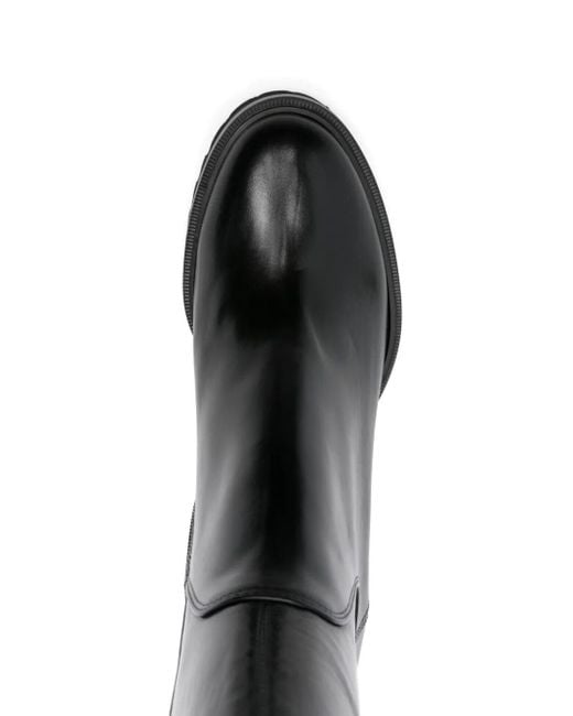 Truman ́s Black 80Mm Stretch Ankle Boots