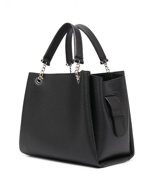 Emporio Armani Handtasche mit Kettenriemen in Schwarz Damen Taschen Tote Taschen 