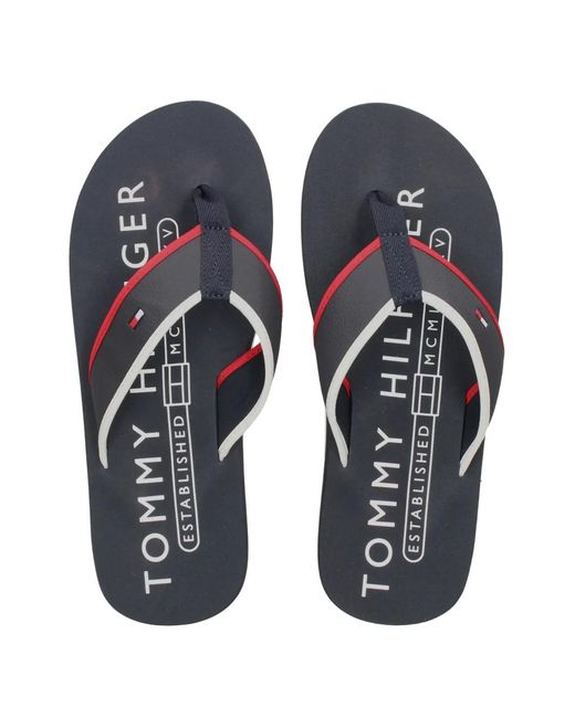 Tommy Hilfiger Blue Thong Sandal for men