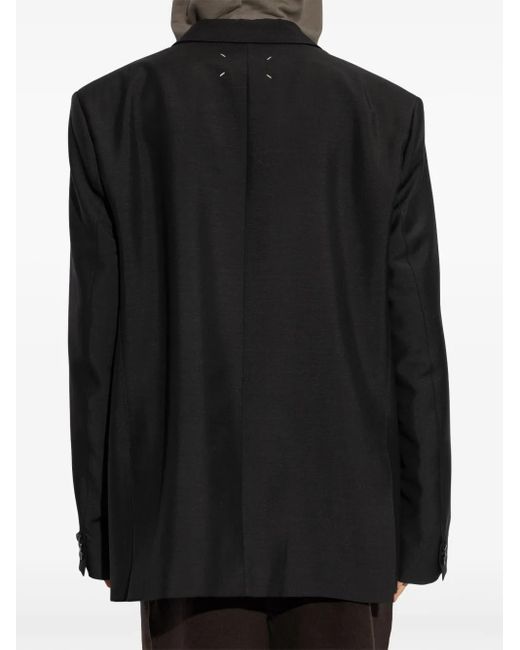Maison Margiela Black Wool Blazer