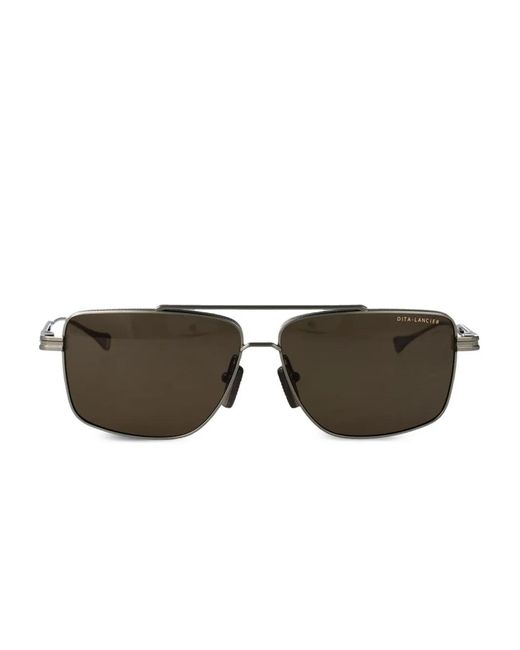Dita Eyewear Brown Lsa-126 Square Sunglasses for men
