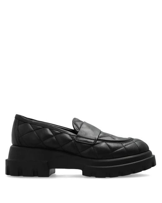 Agl Attilio Giusti Leombruni Black Celeste Loafers