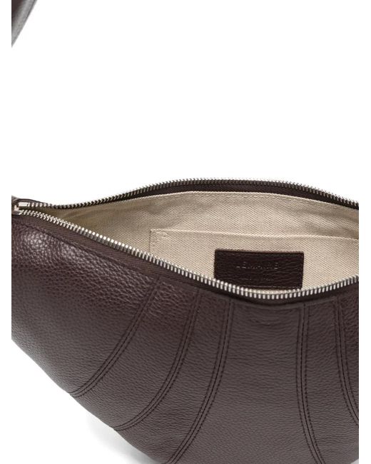 Lemaire White Small Croissant Bag