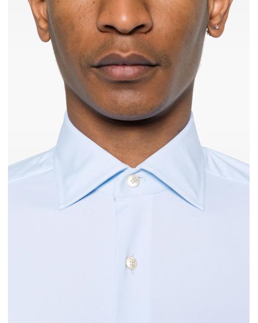 メンズ Alessandro Gherardi ロングスリーブ シャツ White