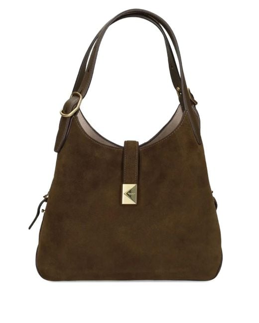 Kate Spade Brown Deco Tote Bag Aus Wildleder