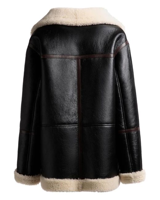 Bally Black Shearling-Lined Jacket