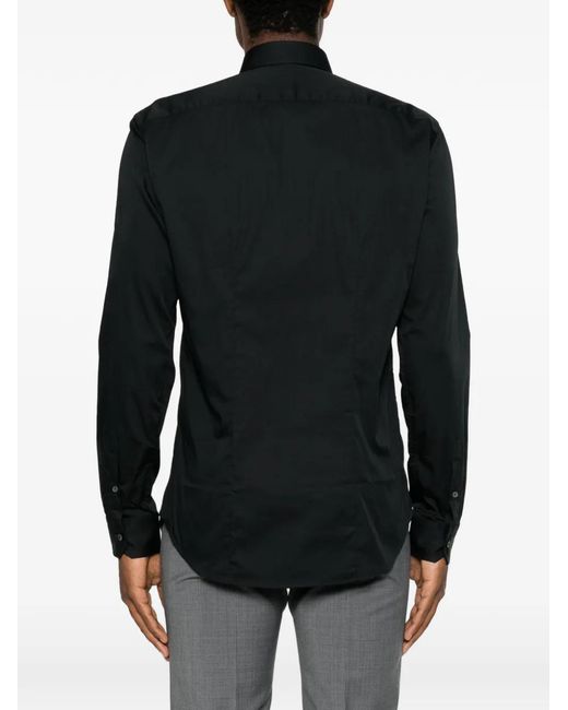 Brian Dales Button-Up Overhemd in het Black voor heren