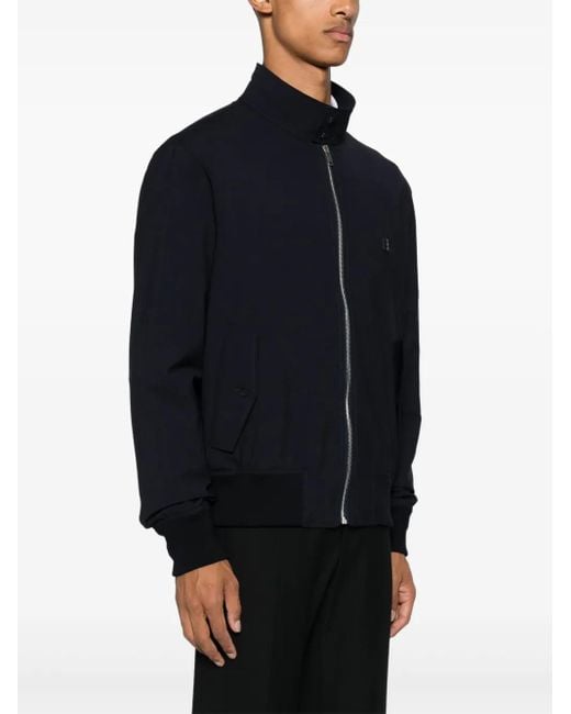 Givenchy Blue 'Harrington' Jacket for men