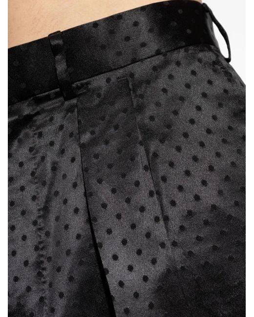 Tom Ford Black Polka Dot-Pattern Trousers for men