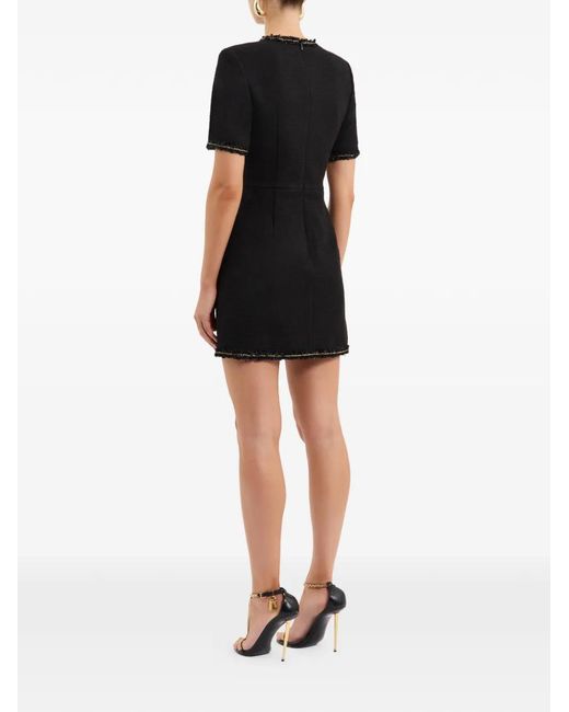 Rebecca Vallance Black Stargazing Mini Dress