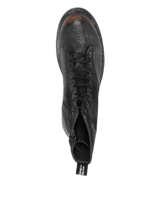 Bottines En Cuir Moma pour homme en coloris Black