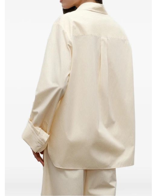 Twp Natural Striped Long-Sleeve Shirt