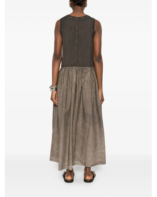 Uma Wang Brown Duma Maxi Dress