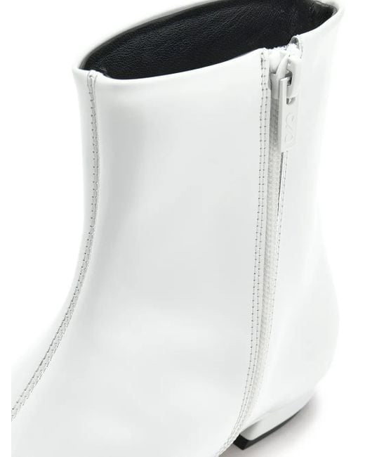 Proenza Schouler Trap Enkellaarzen in het White