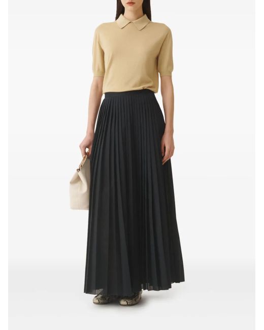 Fabiana Filippi Black Midi Skirt