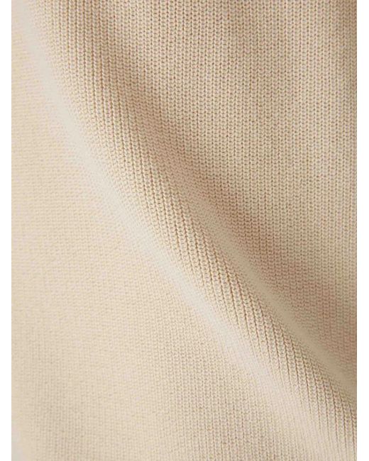 Lardini Natural Cotton Polo Shirt for men