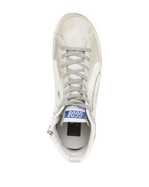 Golden Goose Deluxe Brand White Classic Slide Sneakers For for men