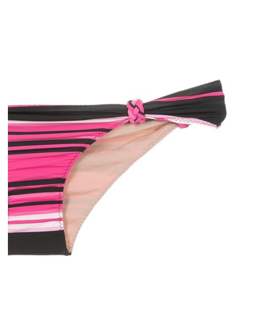 Clube Bossa Pink Rings Striped Bikini Bottoms