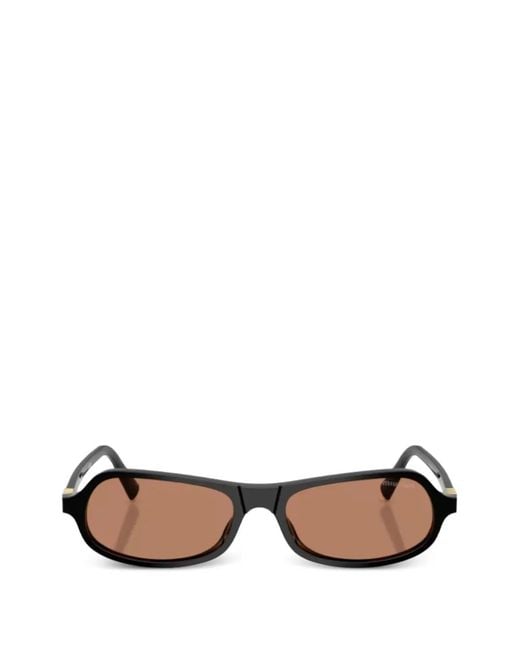 Miu Miu Black Miu Regard Sunglasses
