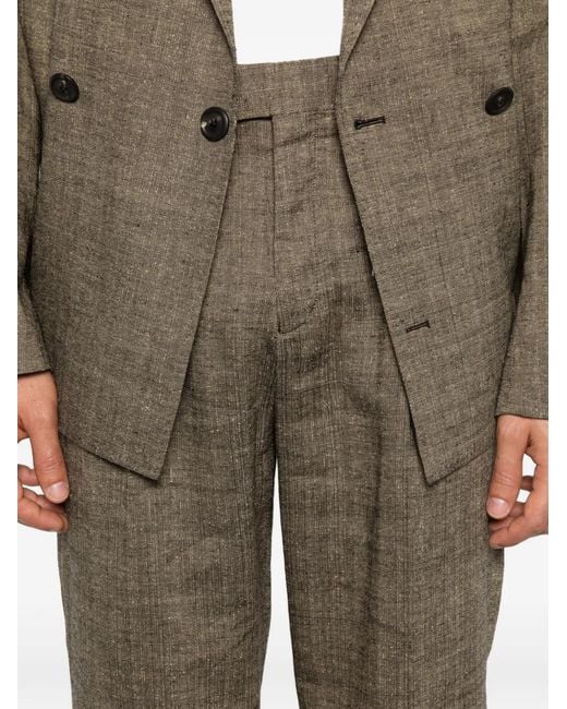 Our Legacy Gray Slack Trousers for men