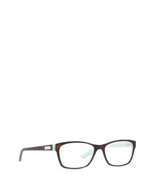 Polo Ralph Lauren Black Tortoiseshell-Effect Rectangle-Frame Glasses