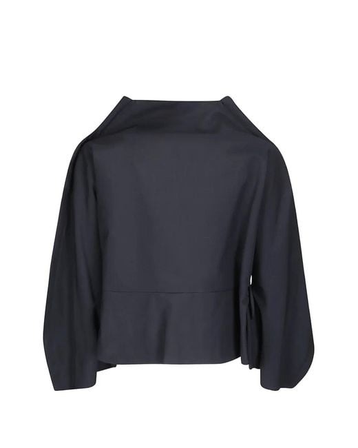 Comme des Garçons Black Peter Pan-Collar Wool Jacket