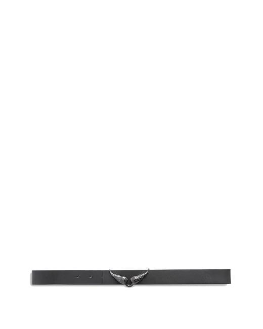 Zadig & Voltaire White Rock Reversible Retro Belt