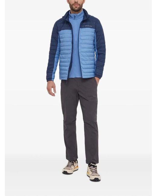 Columbia Blue Falls Two-Tone Padded Jacket for men