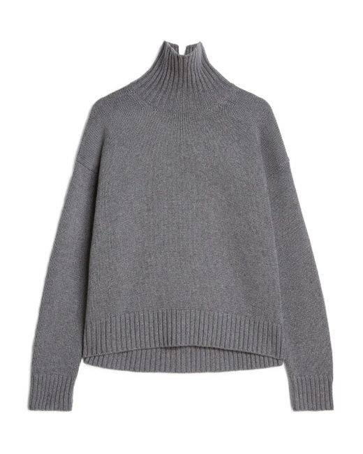 Jil Sander ハイネック セーター Gray