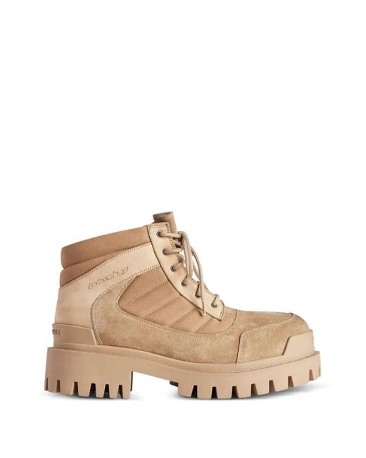 Balenciaga Natural Combat Strike Low Boot for men