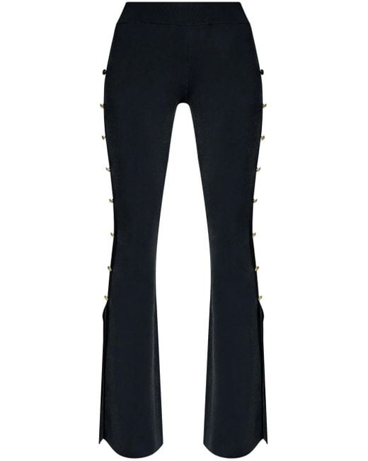 Versace Jeans Couture Blue Knitted Trousers