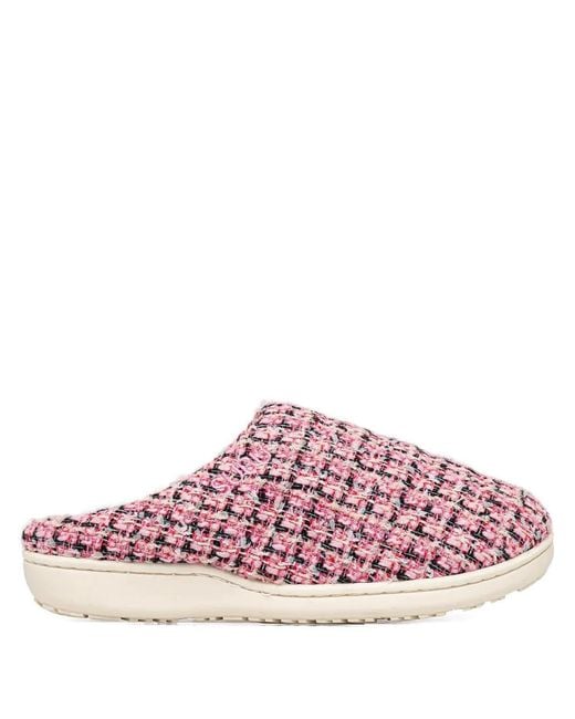 SUBU Pink Chaussons En Tweed