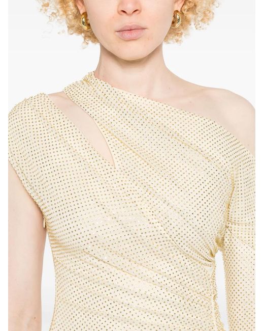 Self-Portrait White "Kaia Lds" Cashmere Cardigan