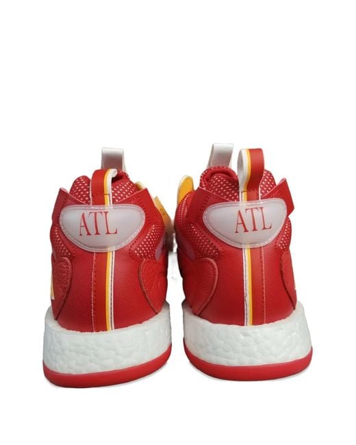 Adidas Red Zoneboost Sneakers for men