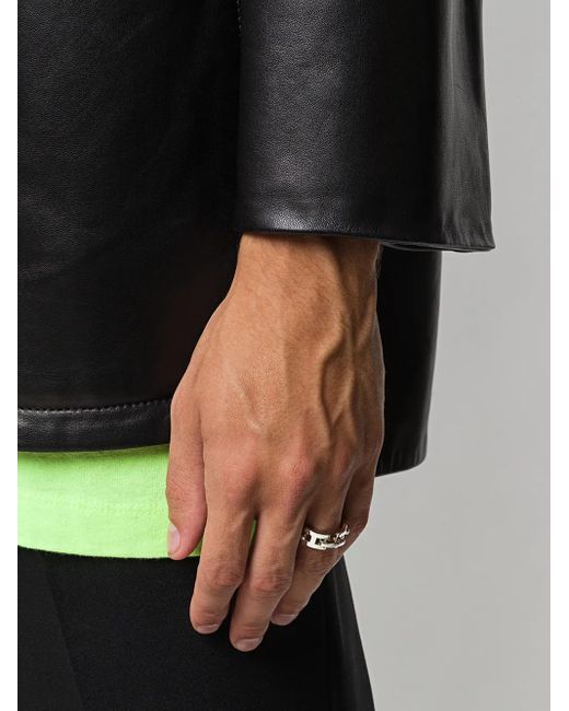 Ambush Metallic Chain-Link Ring
