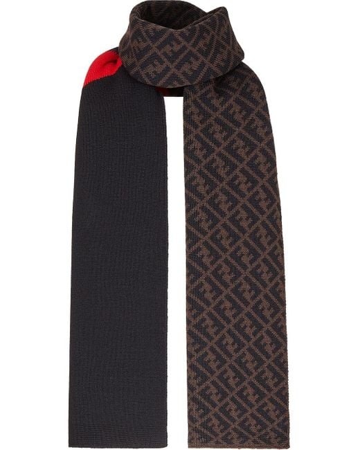 fendi black scarf