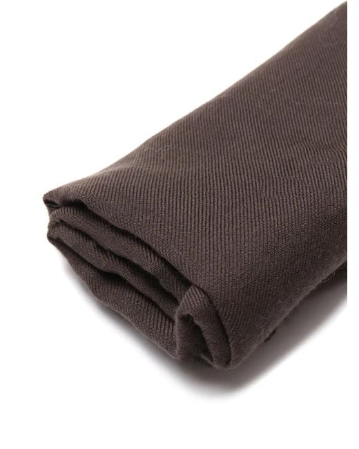 Destin Brown Wool Scarf