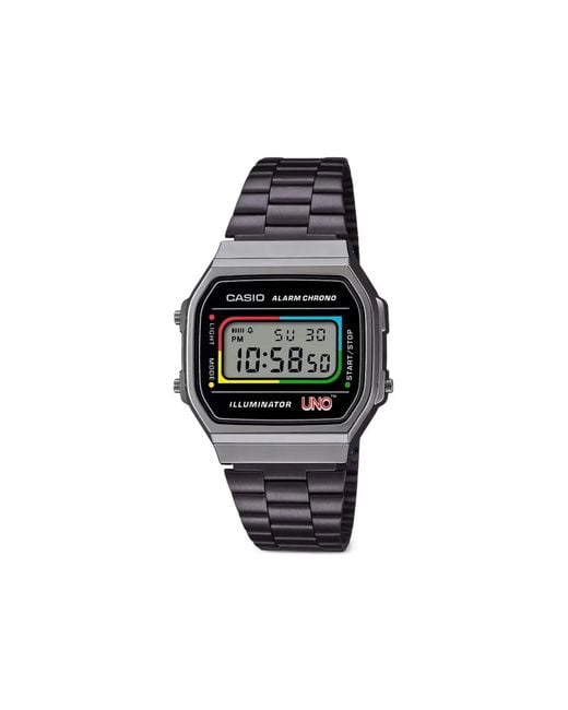 G-Shock Black Heritage A168 "Uno