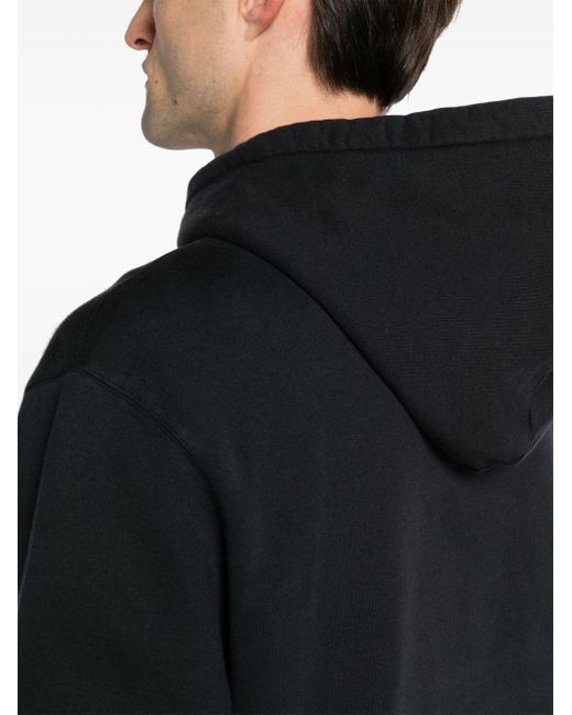 A_COLD_WALL* Black Essential Cotton Hoddie for men