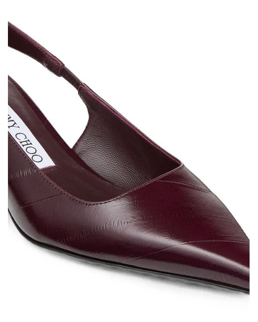 Jimmy Choo Brown Amel Slingback Pumps