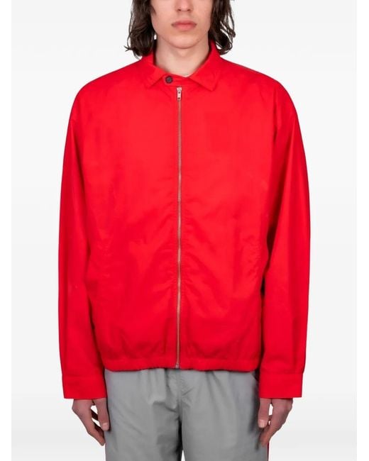 GIMAGUAS Red William Zip-Up Jacket for men