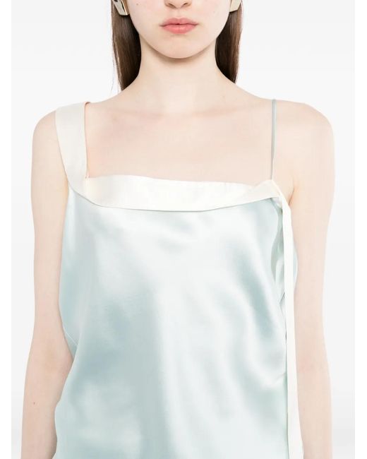 Tom Ford Blue Silk Camisole Top