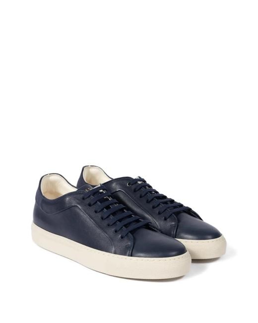 Paul Smith Blue Suede Panel Sneakers for men